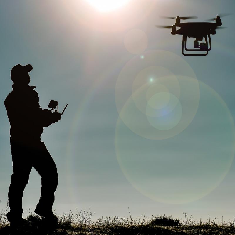 Aerolevantamento com drone