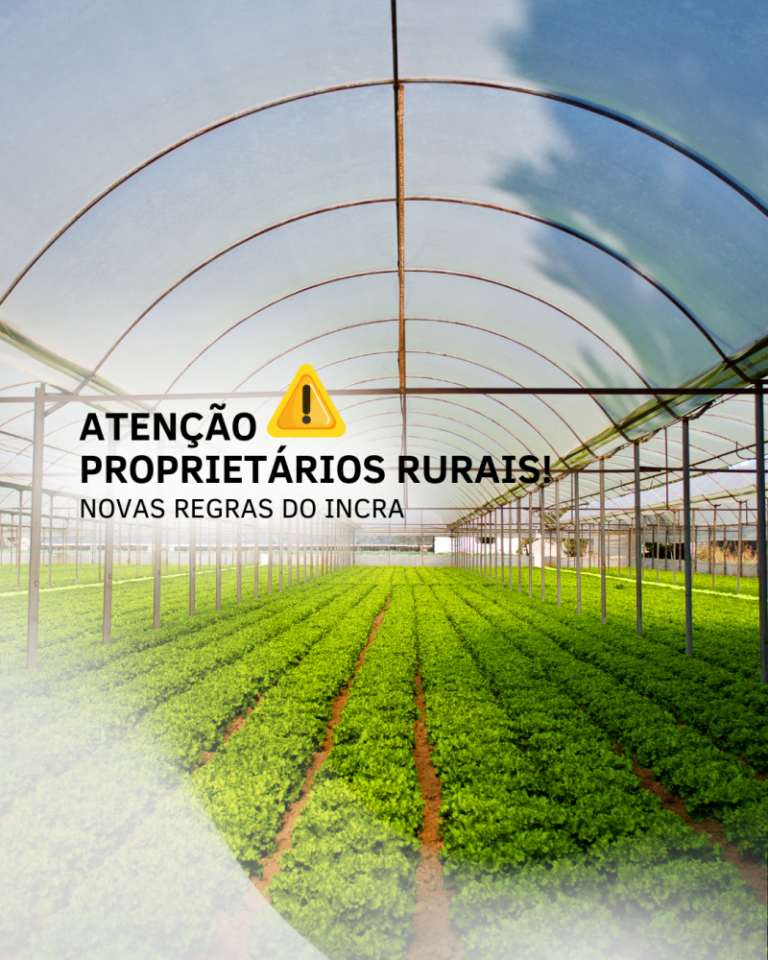 Novas regras do INCRA