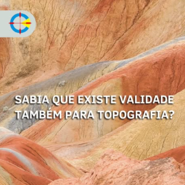 Sabia que existe validade também para Topografia?