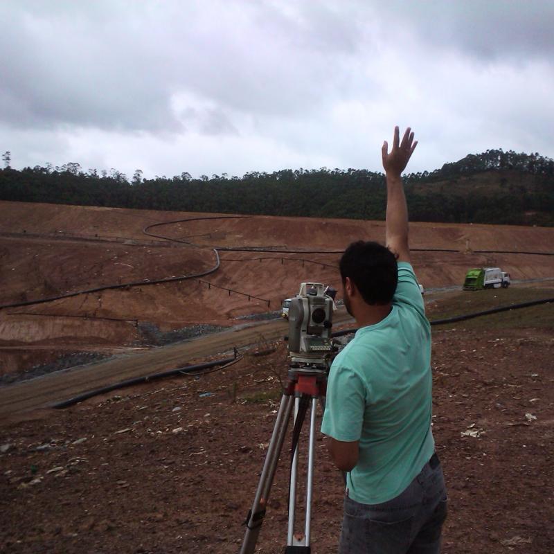 Valor de uma equipe de topografia